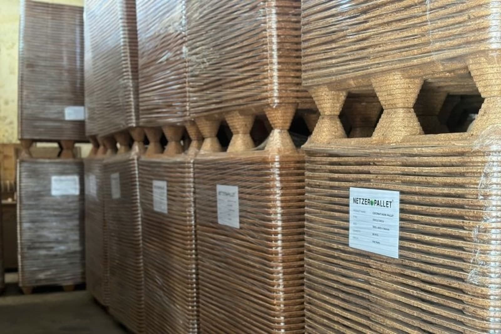 Coca-Cola Vietnam Pilots Green Pallets Made from Coffee Husks