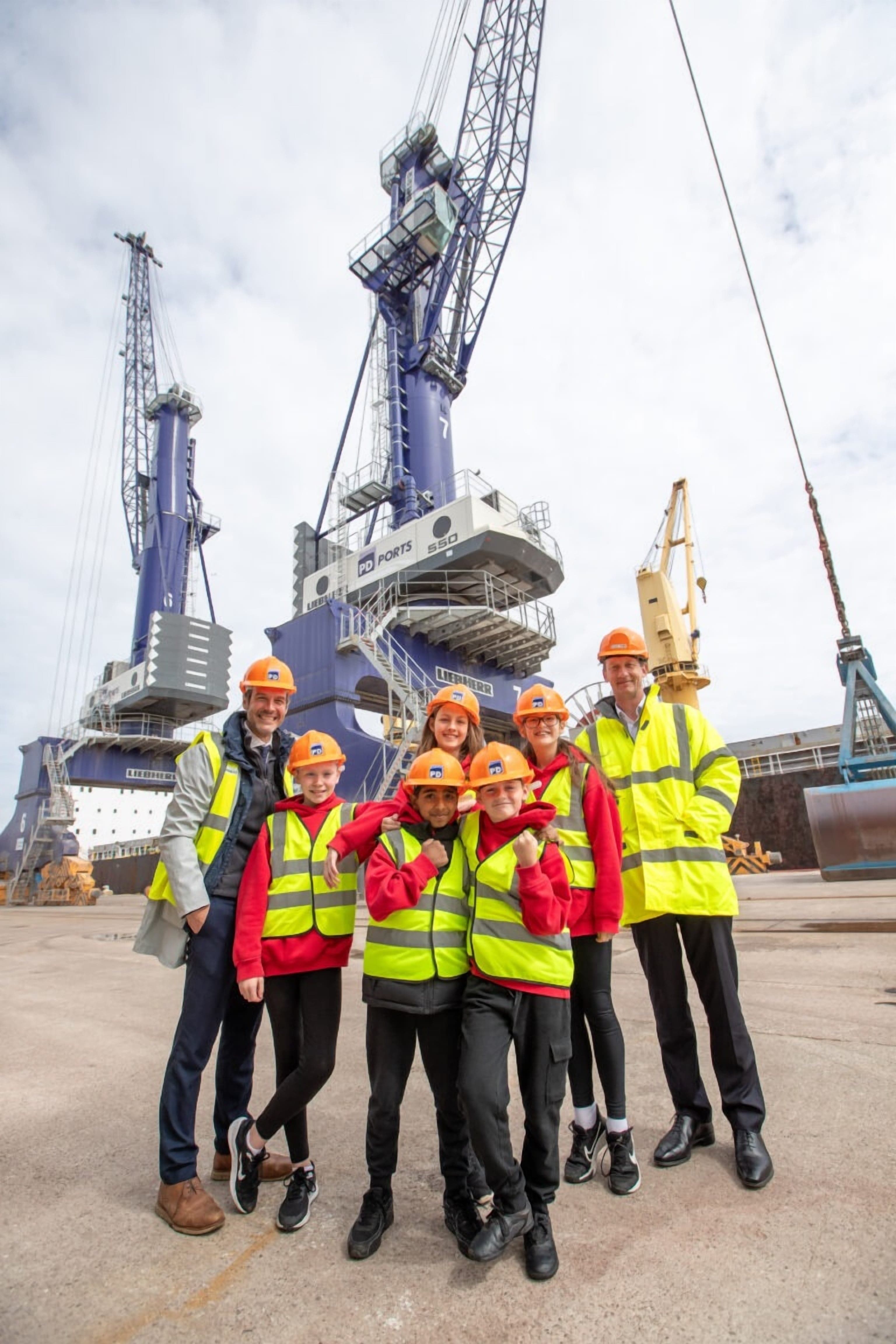 PD Ports Introduces Cranes Powered by Green Electricity