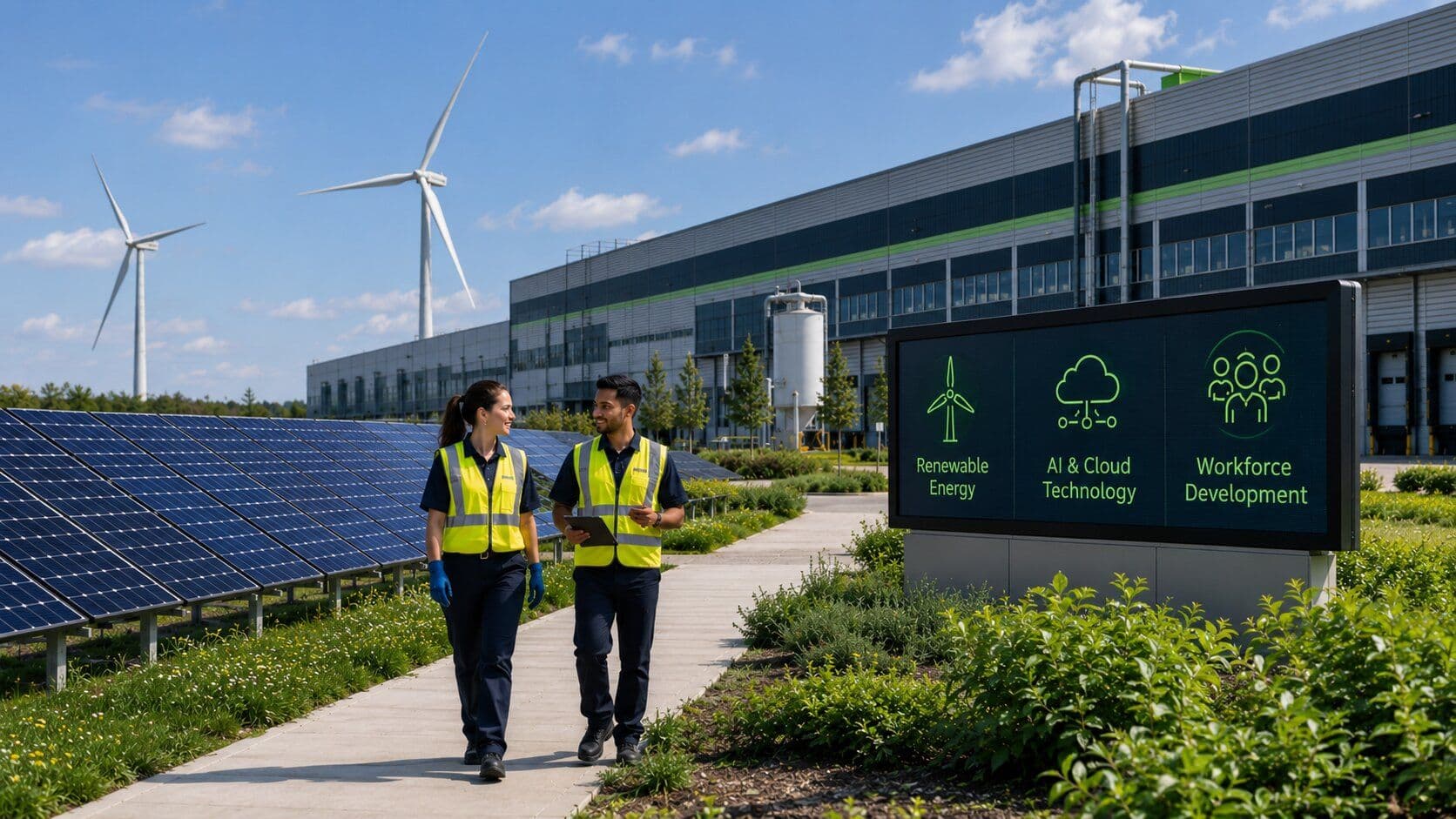 Amazon Targets 50 Million Sustainable Tech Jobs Learners While Advancing AI and Clean Energy