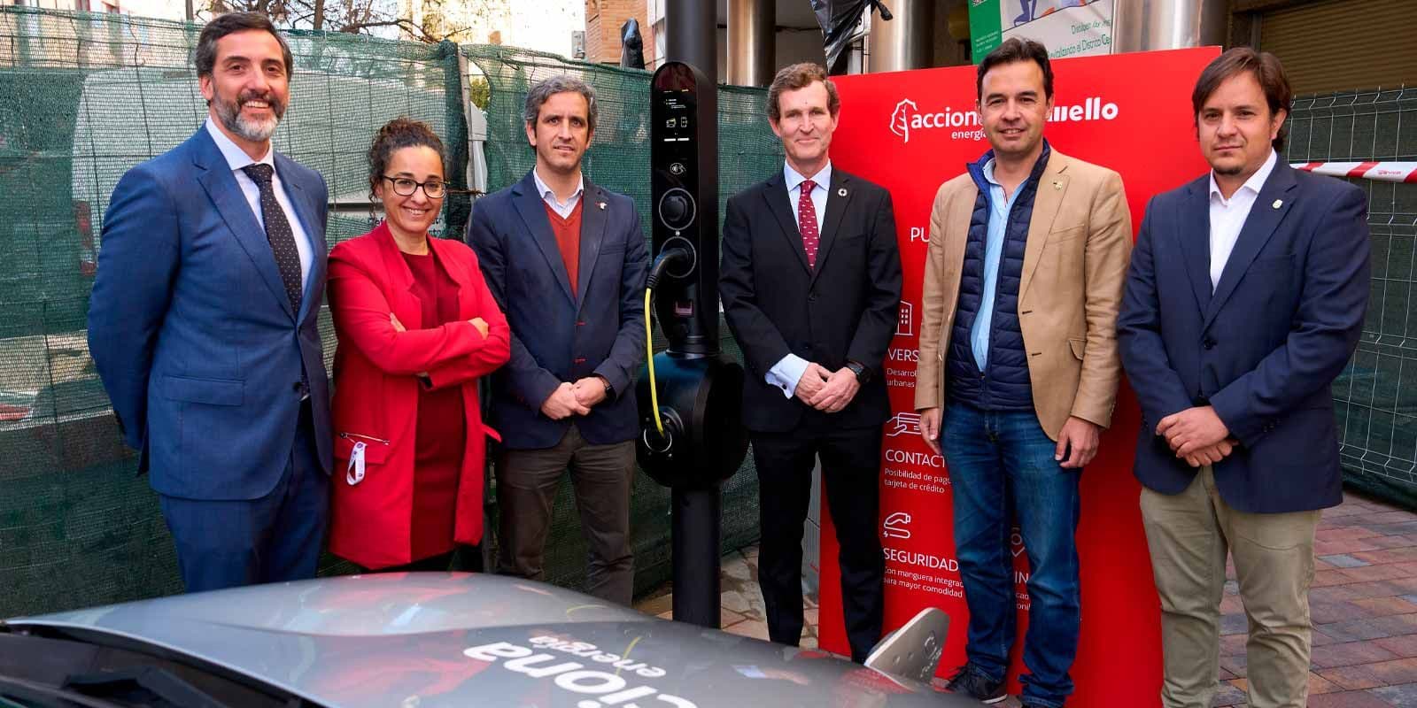 Acciona, Qwello Launch EV Charging in Alcobendas