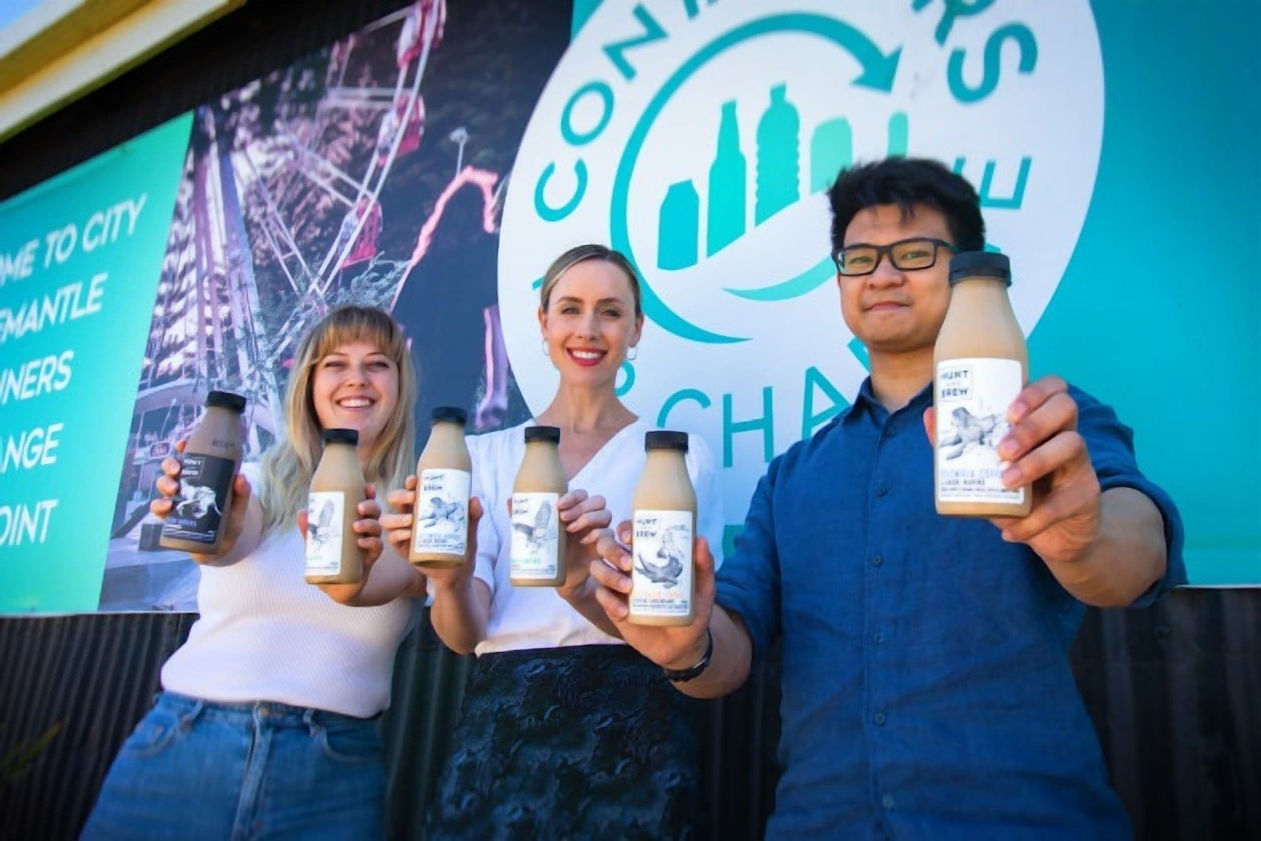 Hunt and Brew Does Business Using Recyclable Bottles