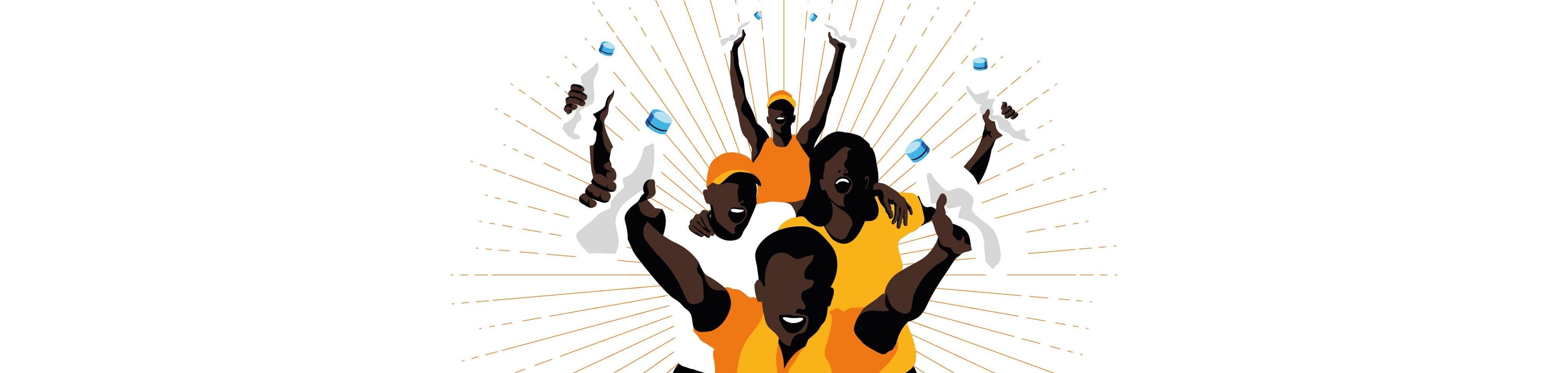 Orange makes fans' enthusiasm green