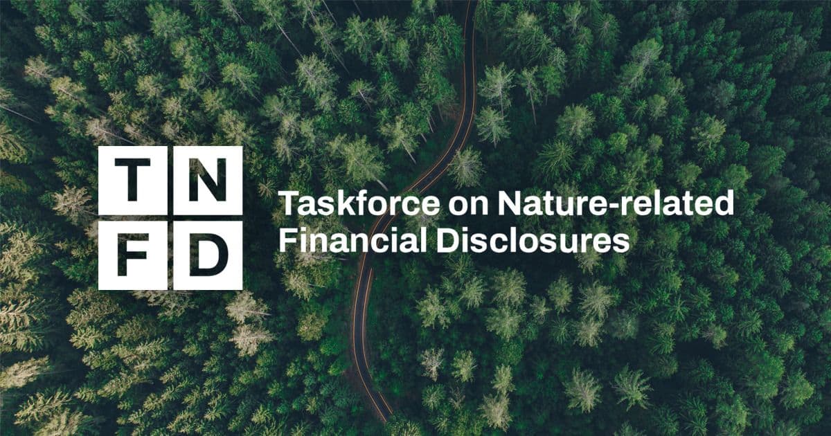 NTT DATA Joins TNFD Forum