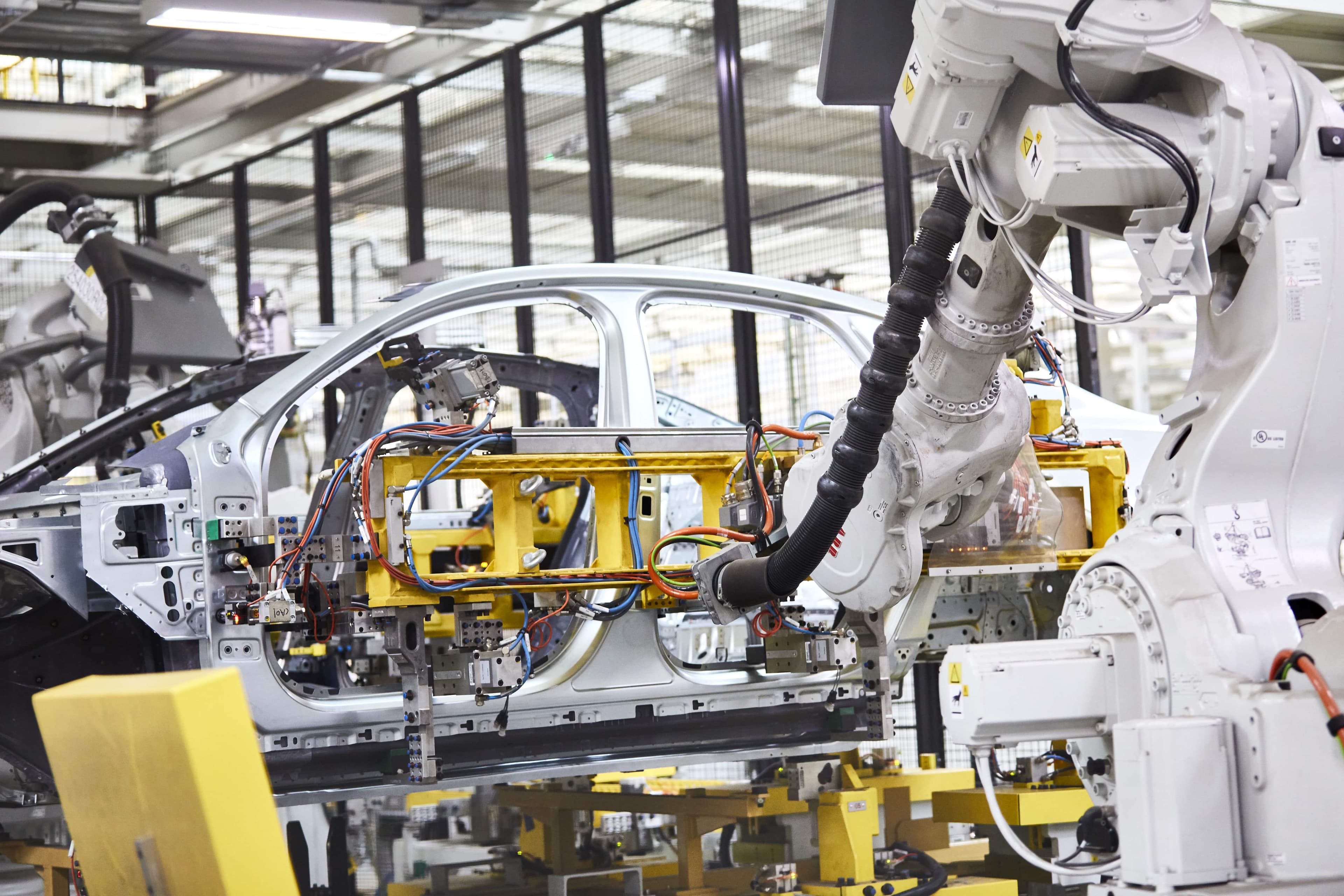 ABB's Smart Robots Build Volvo's Sustainable EVs