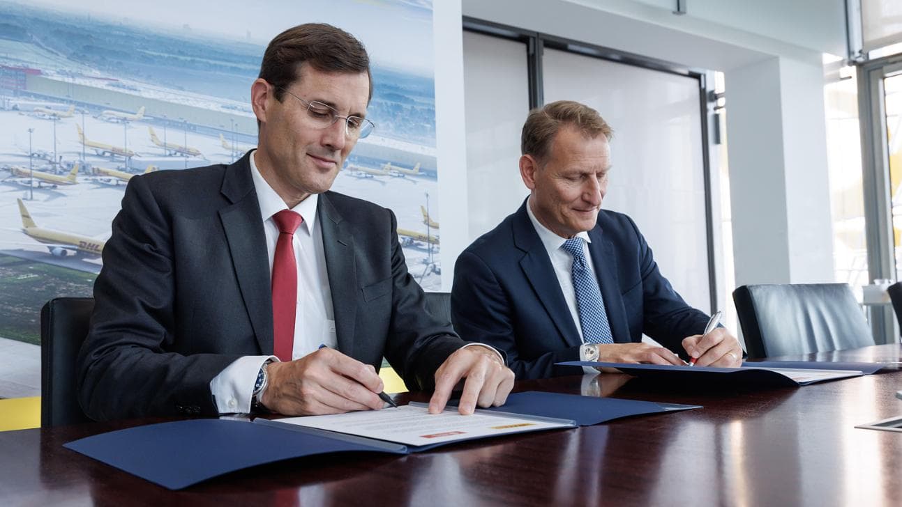 DHL and World Energy Partner to Decarbonise Aviation