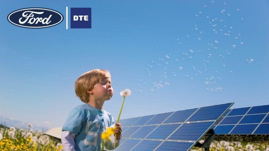 Ford motor company and DTE energy announce the largest renewable energy purchase from a utility in U.S. History