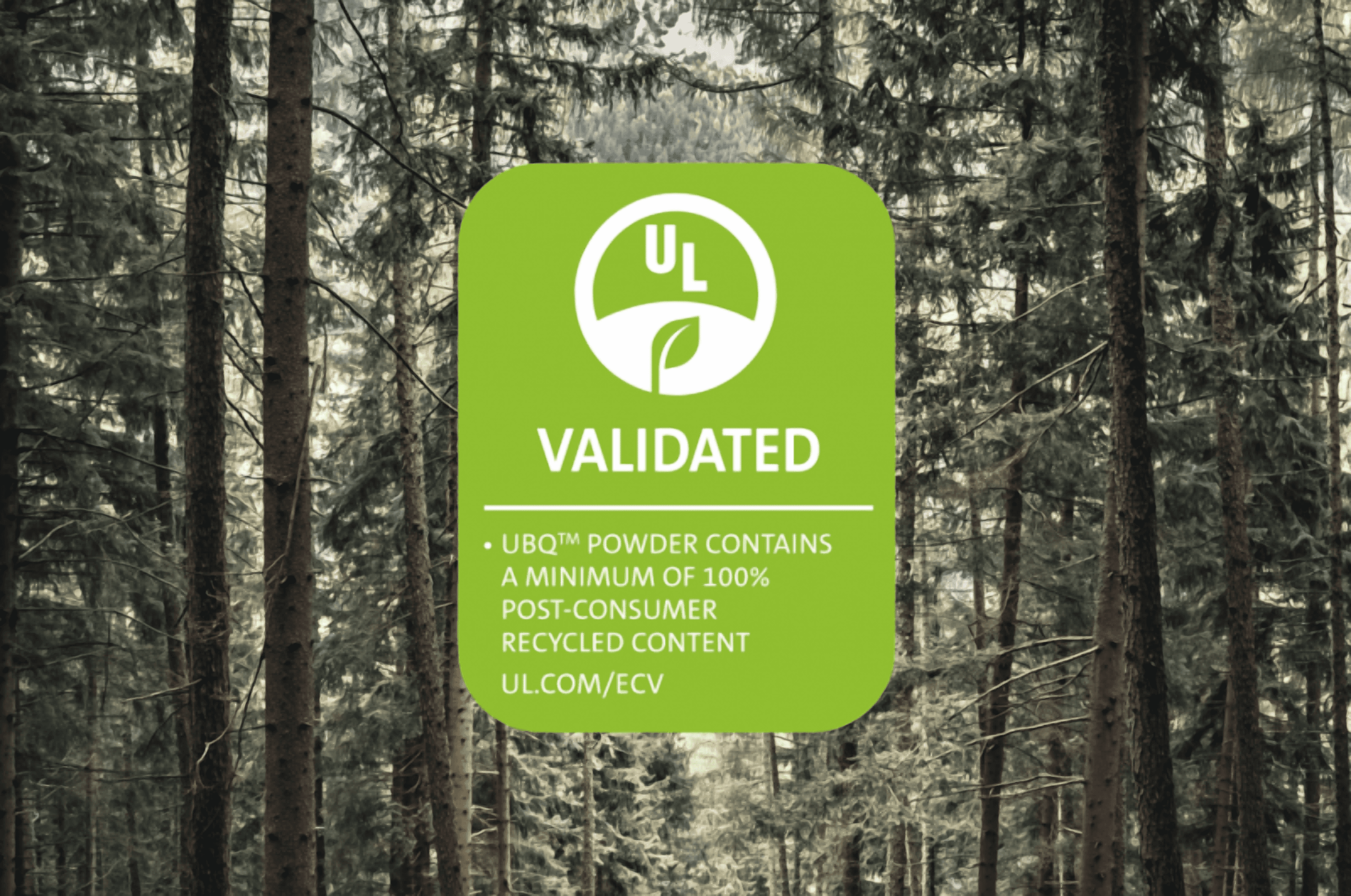 UBQ Materials Gets UL 2809 Recycled Content Validation for UBQ™