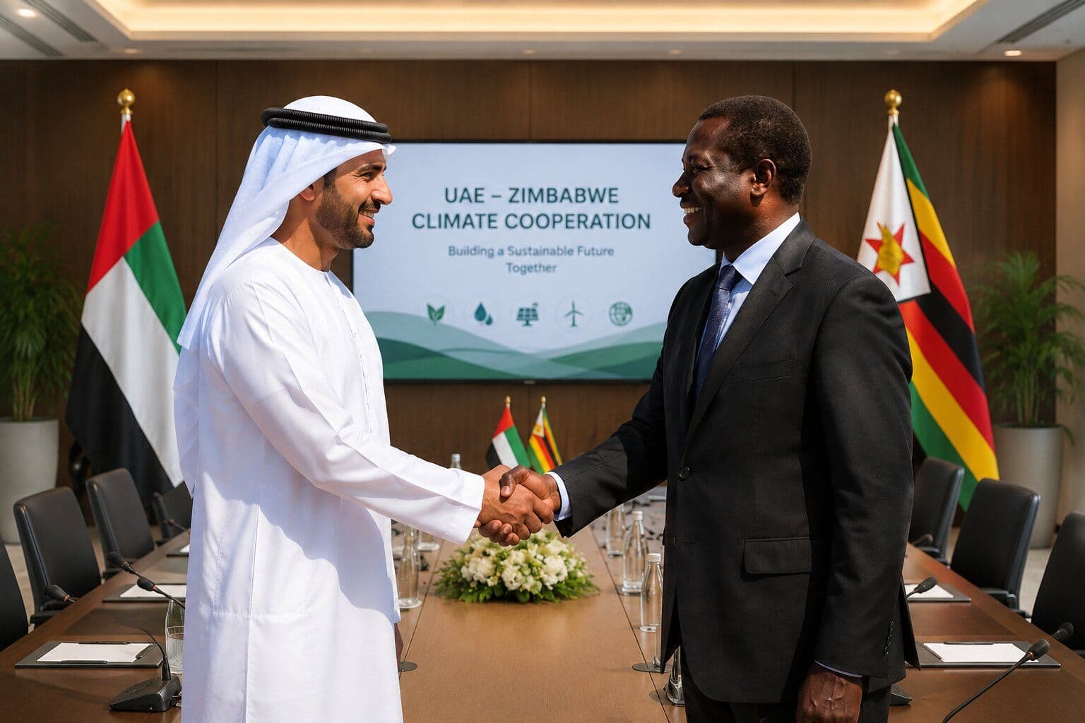 UAE Expands Climate and Water Cooperation with Zimbabwe for Sustainable Growth