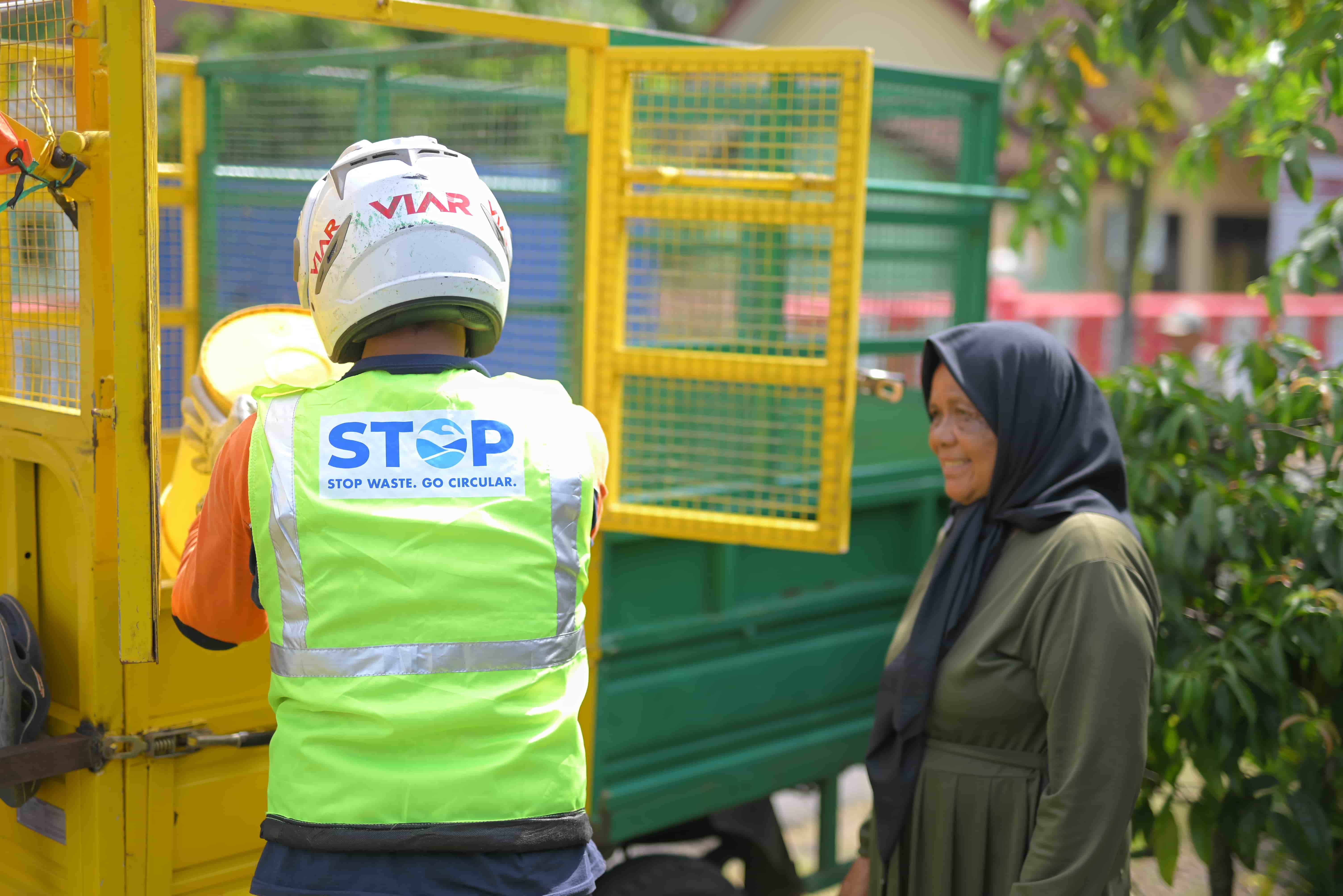 Project STOP App Helps Rural Indonesia Manage Household Waste